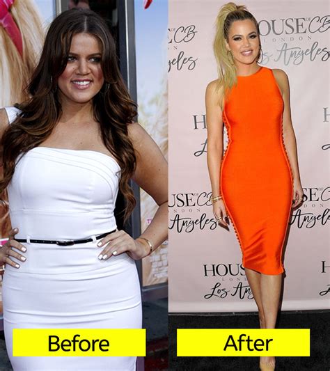 khloe kardashian size and weight.